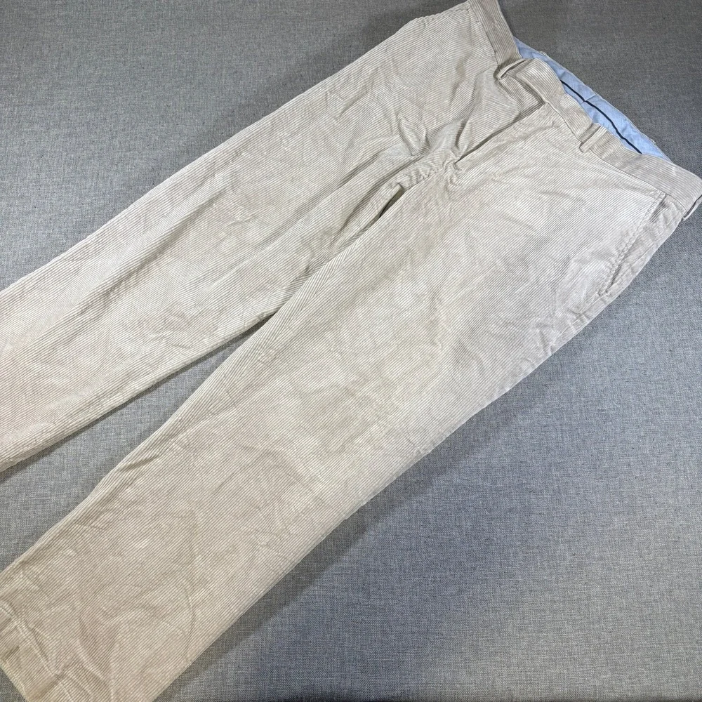 Polo Golf Ralph Lauren Corduroy Pants‎ Mens 36/30 Tan Fine Wale Stretch Straight